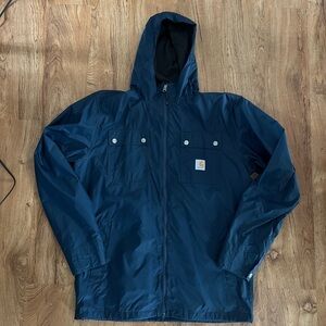 Carhartt Men's Dark Blue Raincoat